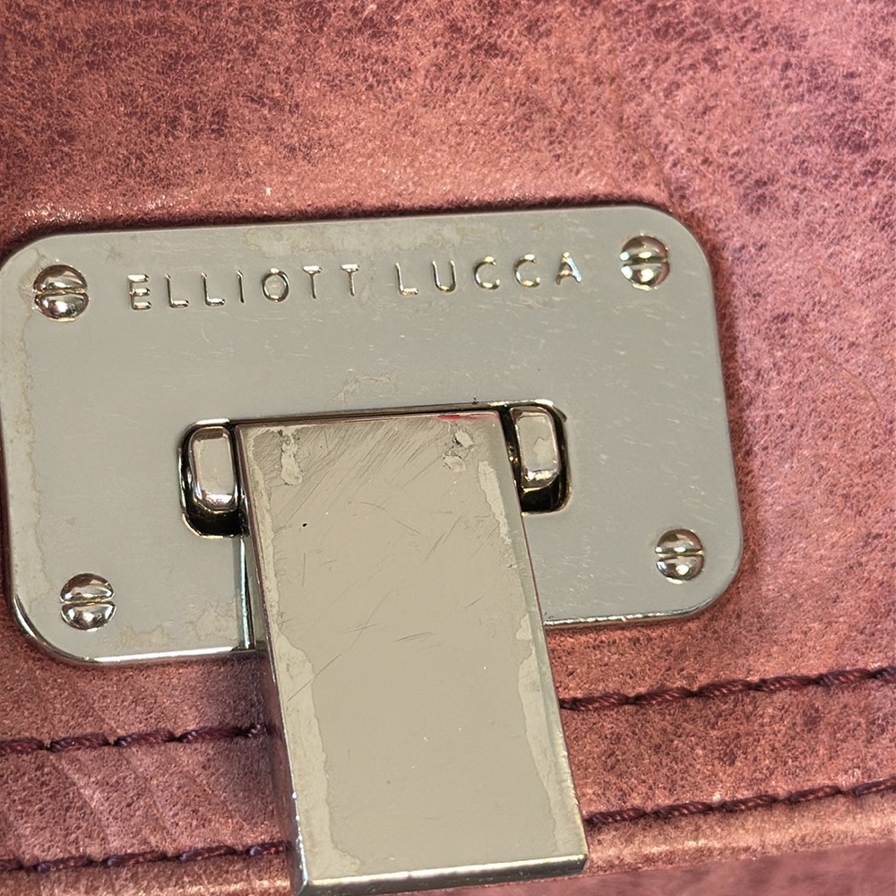 Like New Elliott Lucca Leather Bag Purse - Picture 5 of 11